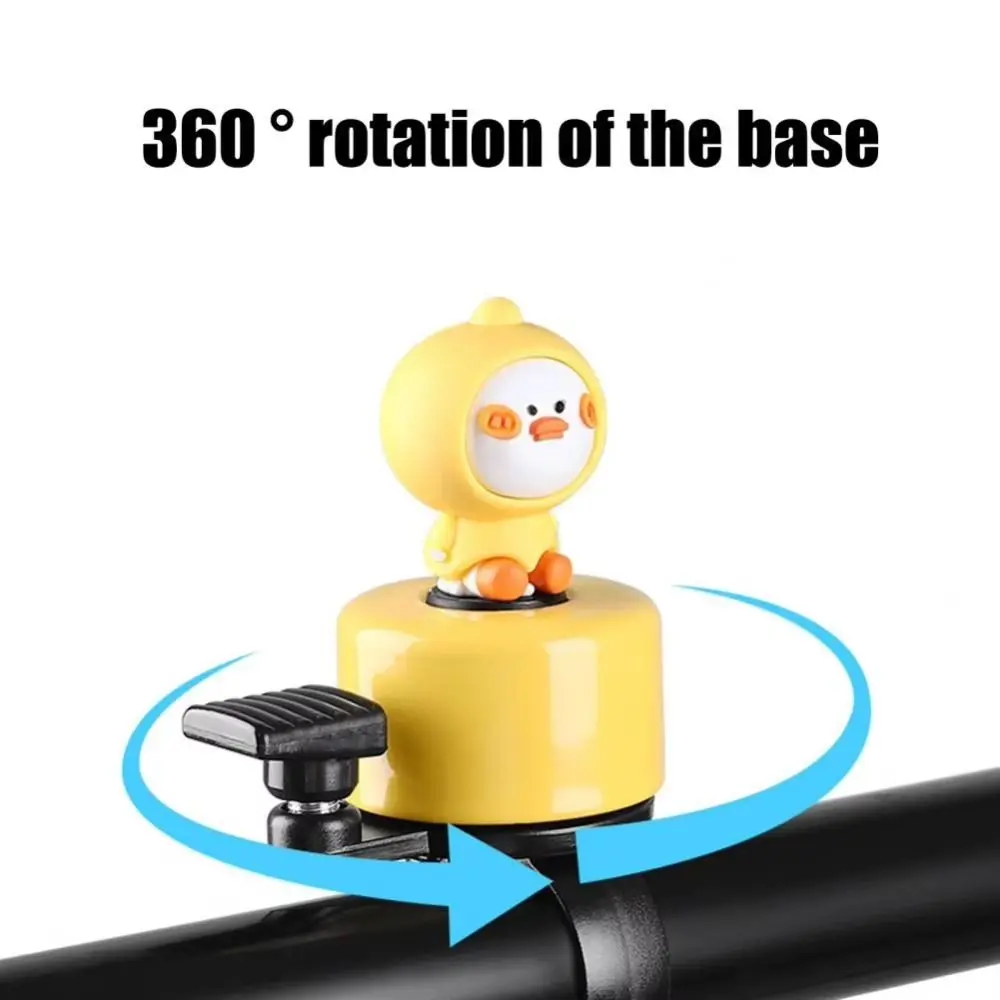 Mini Cartoon Animal Bell Road Mountain Folding Bike Loud Sound Bell Kids Bicycle Handlebar Alarm Bell Scooter Bike Accessories