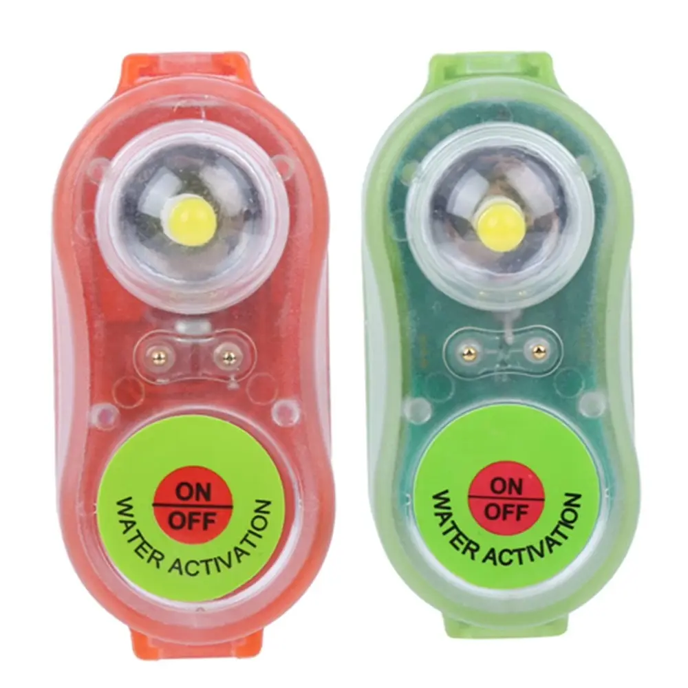Waterproof LED Life Jacket Light Self-Lighting Lightweight LED Life Vest Light Emergency Signal Light Outdoor Accessories