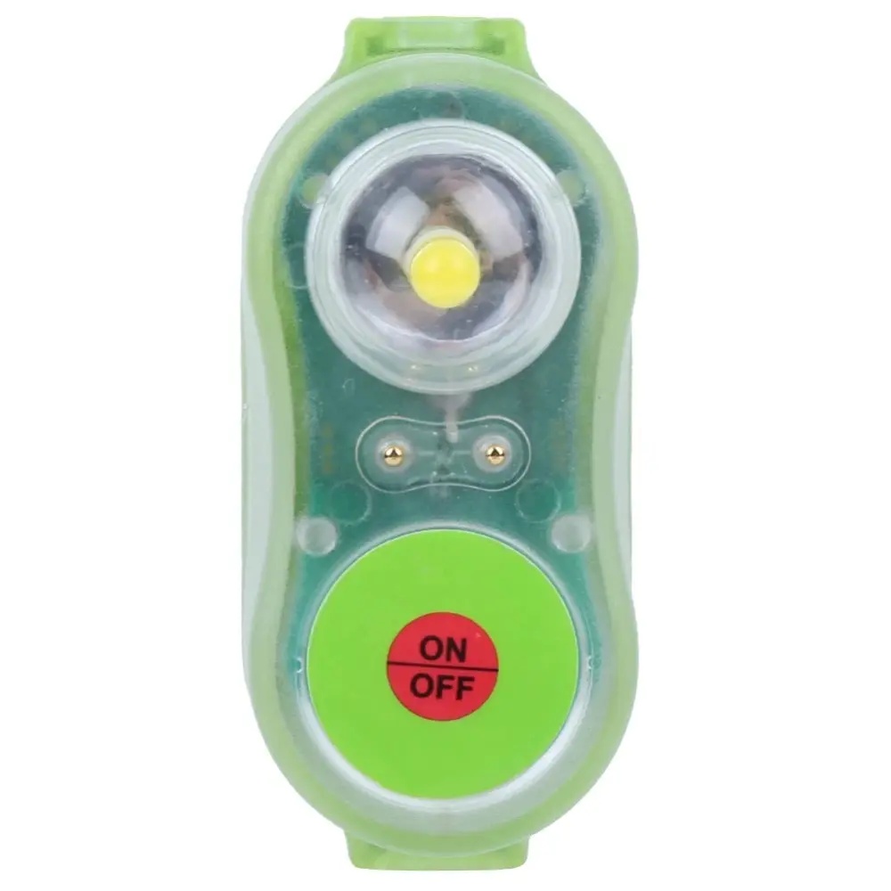 Waterproof LED Life Jacket Light Self-Lighting Lightweight LED Life Vest Light Emergency Signal Light Outdoor Accessories