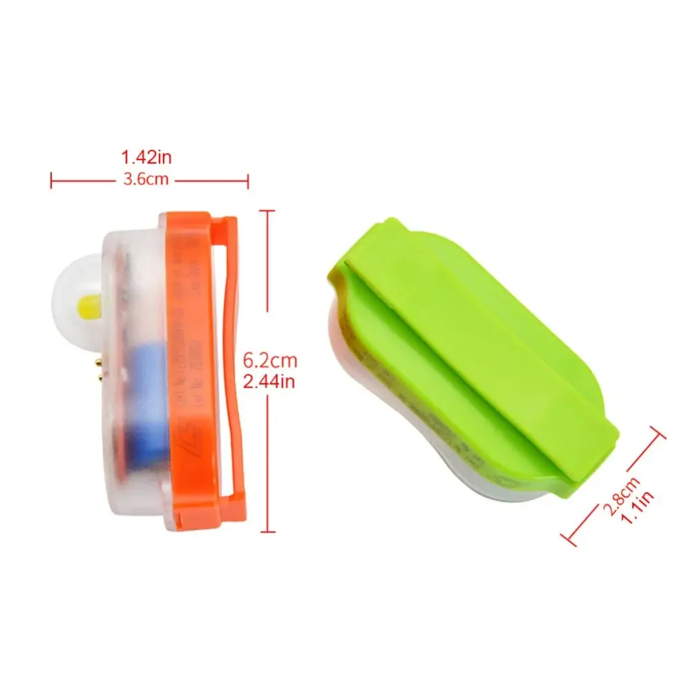 Waterproof LED Life Jacket Light Self-Lighting Lightweight LED Life Vest Light Emergency Signal Light Outdoor Accessories