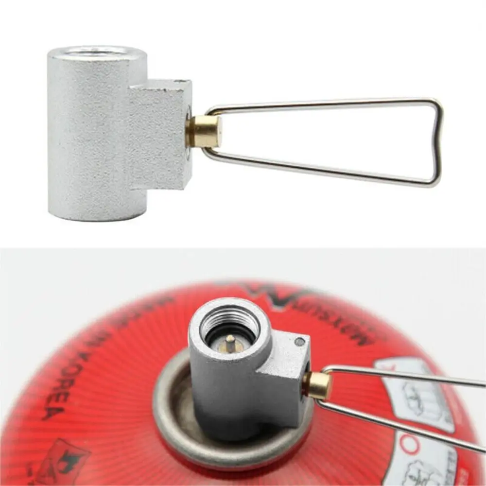 Durable Gas Tank Camping Stove Outdoor Burners Refill Converter Refill Adapter Gas Adapter Valve Gas Refill Outdoor Stove Tool