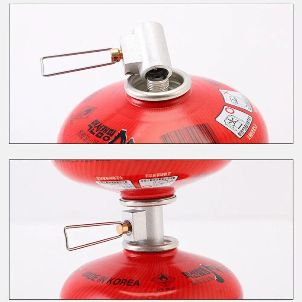 Durable Gas Tank Camping Stove Outdoor Burners Refill Converter Refill Adapter Gas Adapter Valve Gas Refill Outdoor Stove Tool