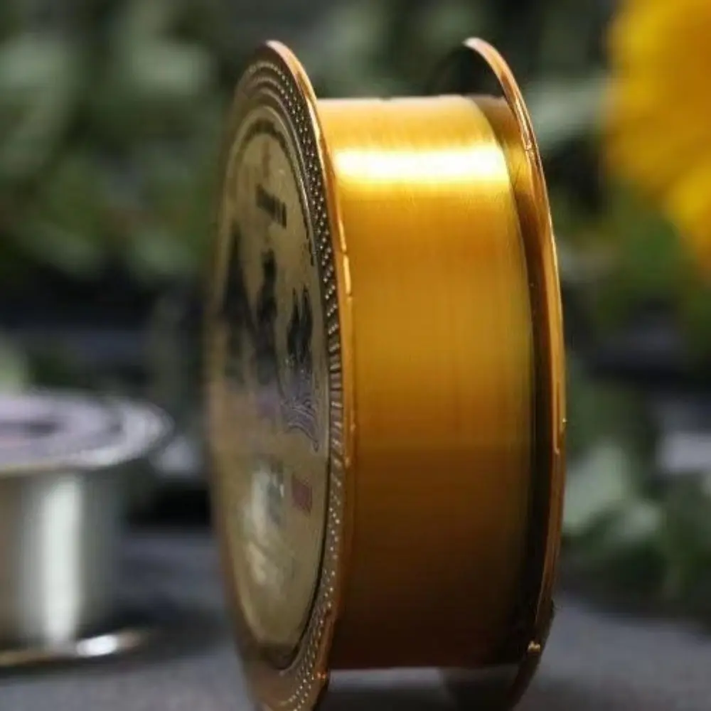 110M Fluorocarbon Coating Nylon Line Invisible Fast Sinking Fishing Monofilament Line Soft Durable Freshwater Fishing Line Tools
