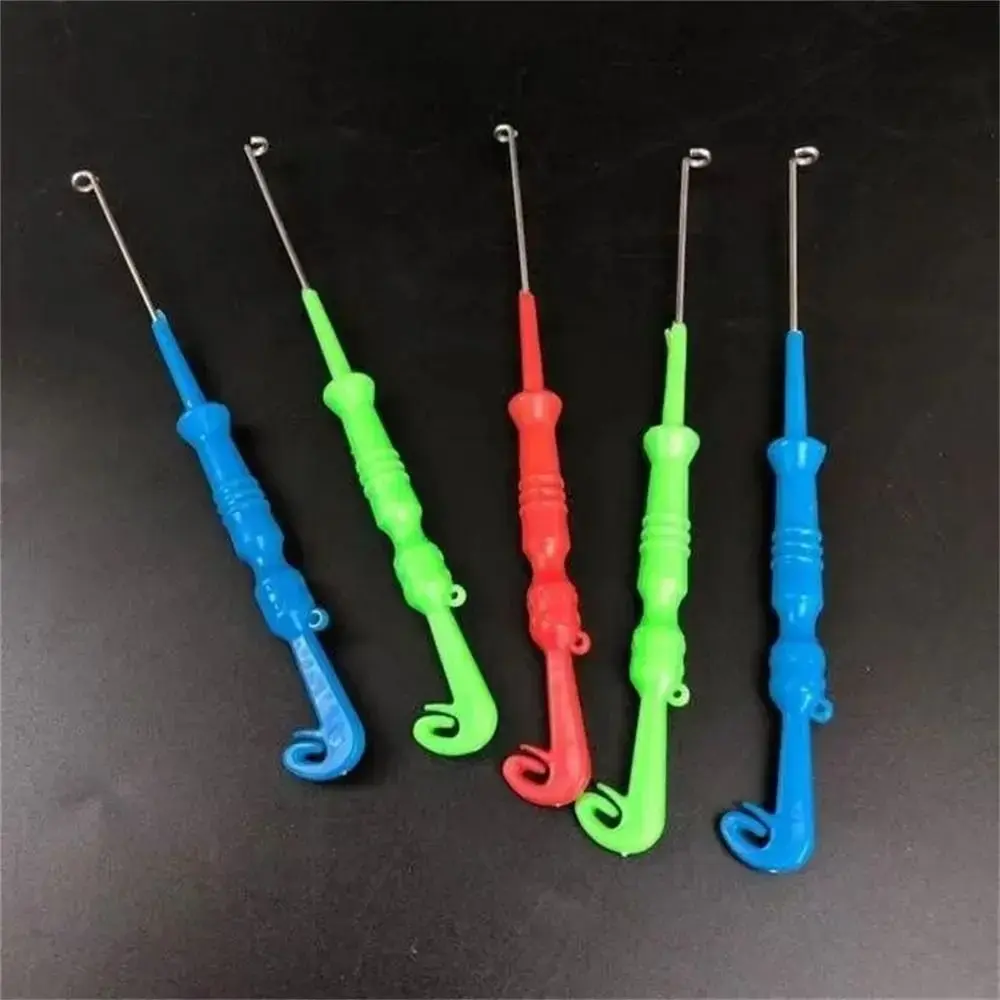 Accessories 3 in 1 Fishing Hook Removal Fly Nail Knot Tying Tools Tackle Disgorger Steel Security Extractor Quick Knot Detacher
