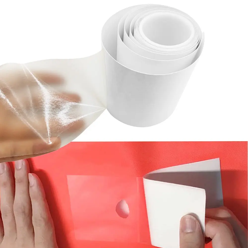 1 Roll Repair Patches Kit TPU Tape Professional Repairing Patches For Inflatable Toy Swim Pool Float Tent Air Mattress Raincoat