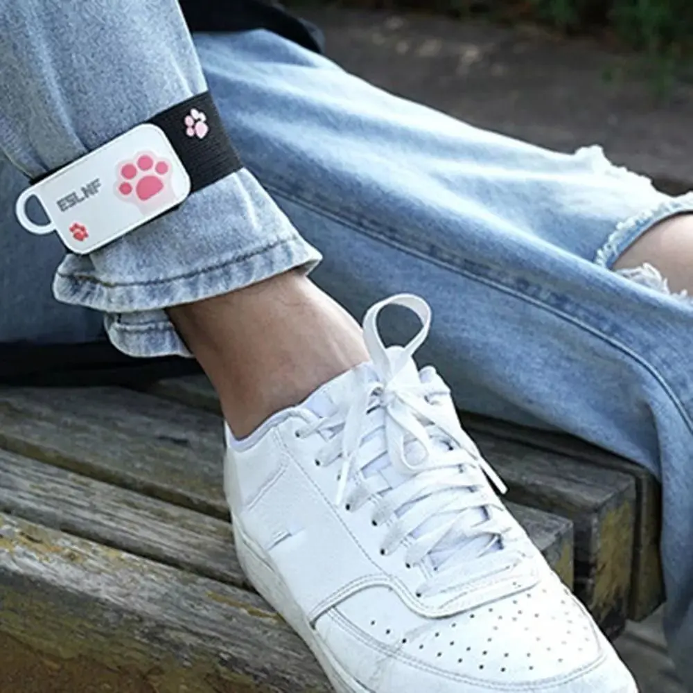 Elastic Adjustable Ankle Bands Stretchable Magic Tape Bicycle Ankle Leg Strap Anti-dirty Wrist Band Cycling Pants Strap Jogging