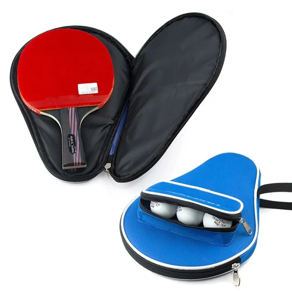 Table Tennis Racket Oxford Bag Ping Pong Racket Case Ping Pong Storage Bag Protective Cover Racquet Sports Training  Accessories