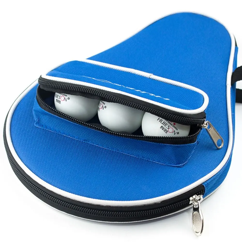 Table Tennis Racket Oxford Bag Ping Pong Racket Case Ping Pong Storage Bag Protective Cover Racquet Sports Training  Accessories