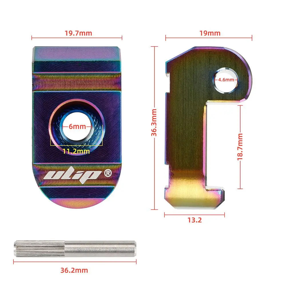 1 Set Upgraded High-density Stainless Steel Electric Scooter Folding Hook for Xiaomi M365/Pro Scooter Hinge Bolt Lock Screw Part