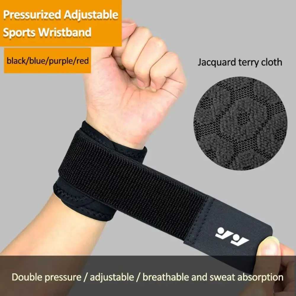 Nylon Rubber Basketball Wristband Breathable Black Blue Purple Red Soft Wristbands Hand Band Adjustable Wrist Support Bracers