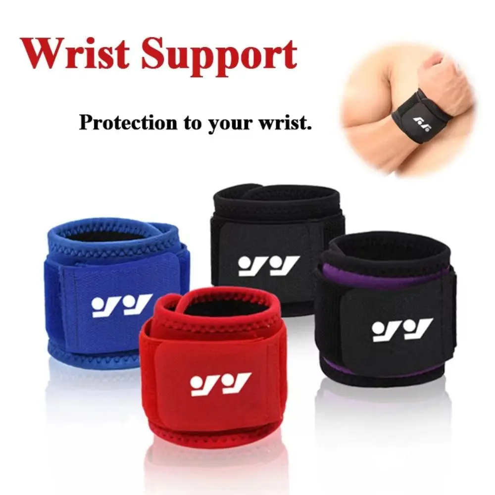Nylon Rubber Basketball Wristband Breathable Black Blue Purple Red Soft Wristbands Hand Band Adjustable Wrist Support Bracers