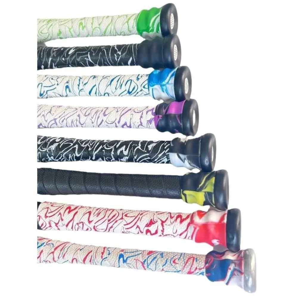 PU Baseball Bat Wrap Tapes Shock Absorption Over Grip Badminton Grip Tape Anti Slip Hand Tennis Sweatbands Padel Accessories