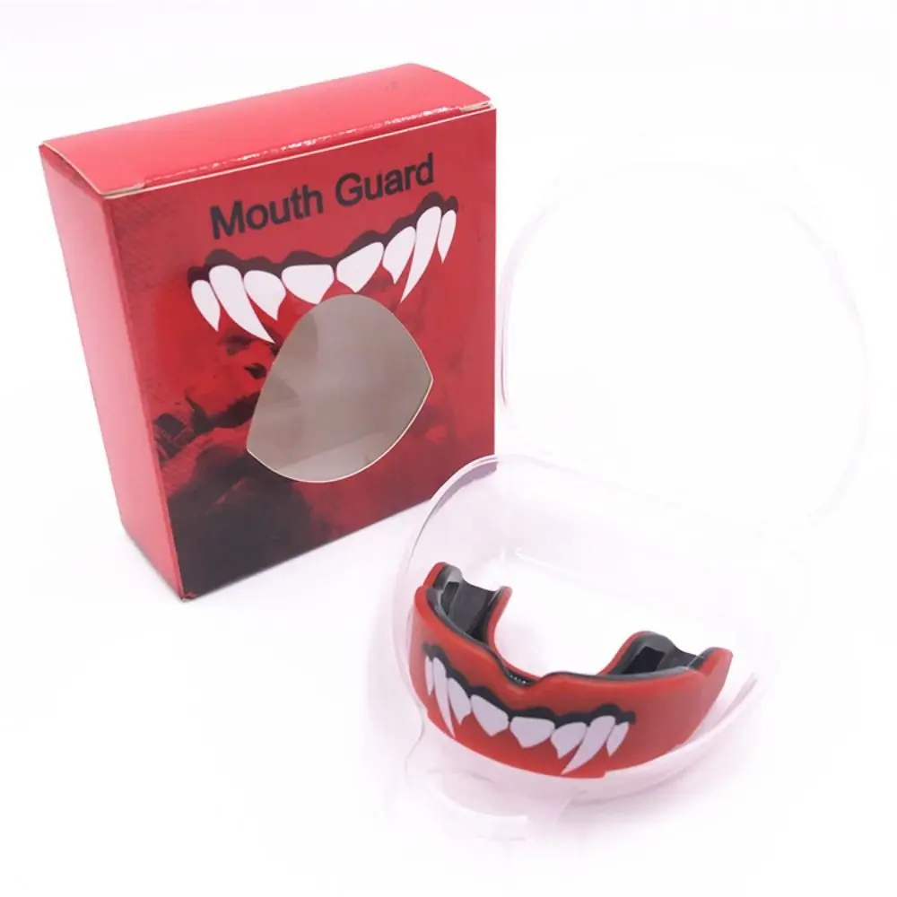 Professional Boxing Sports Mouthguard Boxing Mma Muay Thai Training Tooth Protection Guard Adults Fighting Tooth Guard with Case