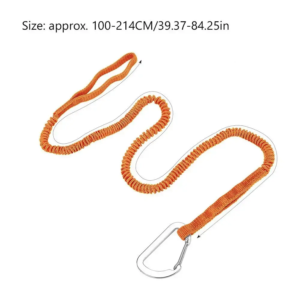 New with Safety Hook Kayak Paddle Leash 4 Colors Paddle Anti Lost Ropes Canoe Oars Leash for Kayak Paddles