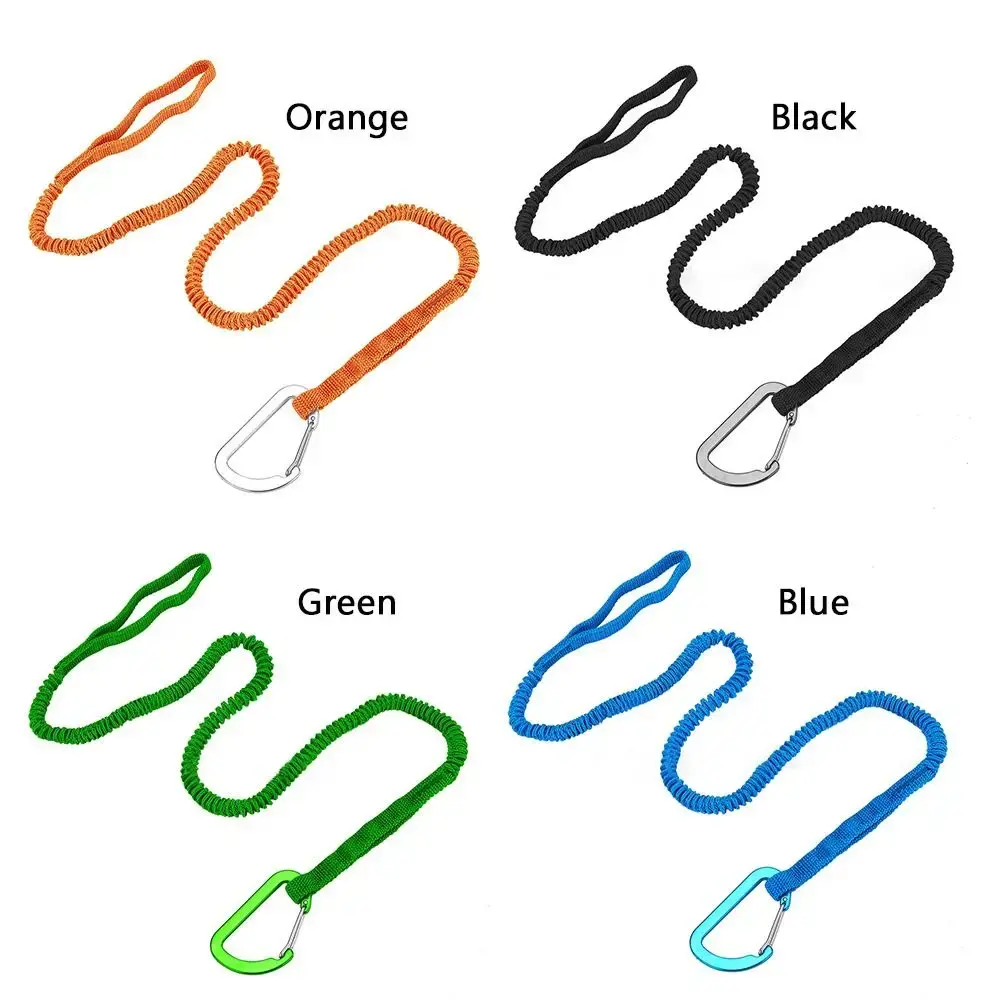 New with Safety Hook Kayak Paddle Leash 4 Colors Paddle Anti Lost Ropes Canoe Oars Leash for Kayak Paddles