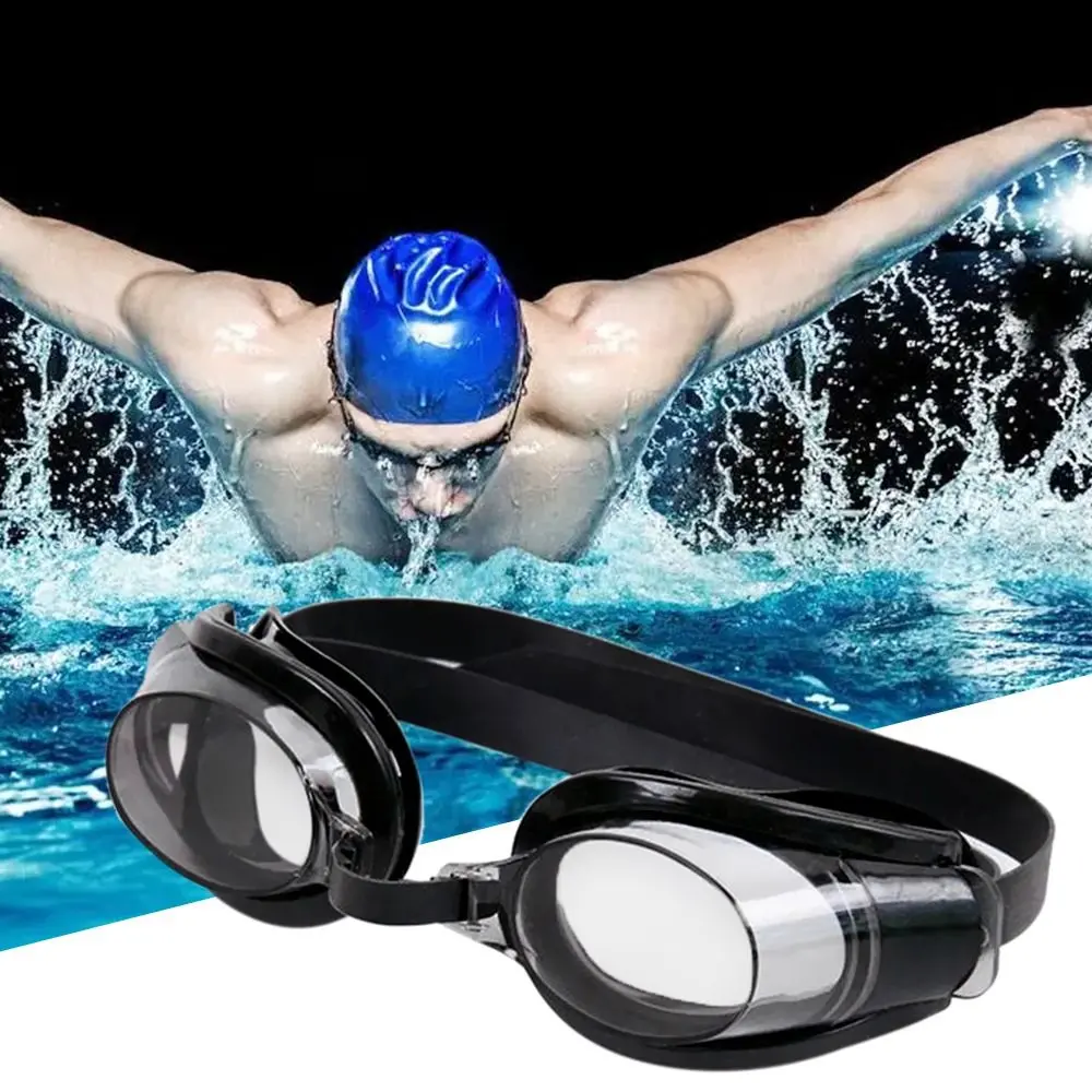 Anti Fog Swimming Goggles UV Glasses Adjustable Earbuds Nose Clip Quick Release Clasp Men Women Swimming Eyewear Sports Supply