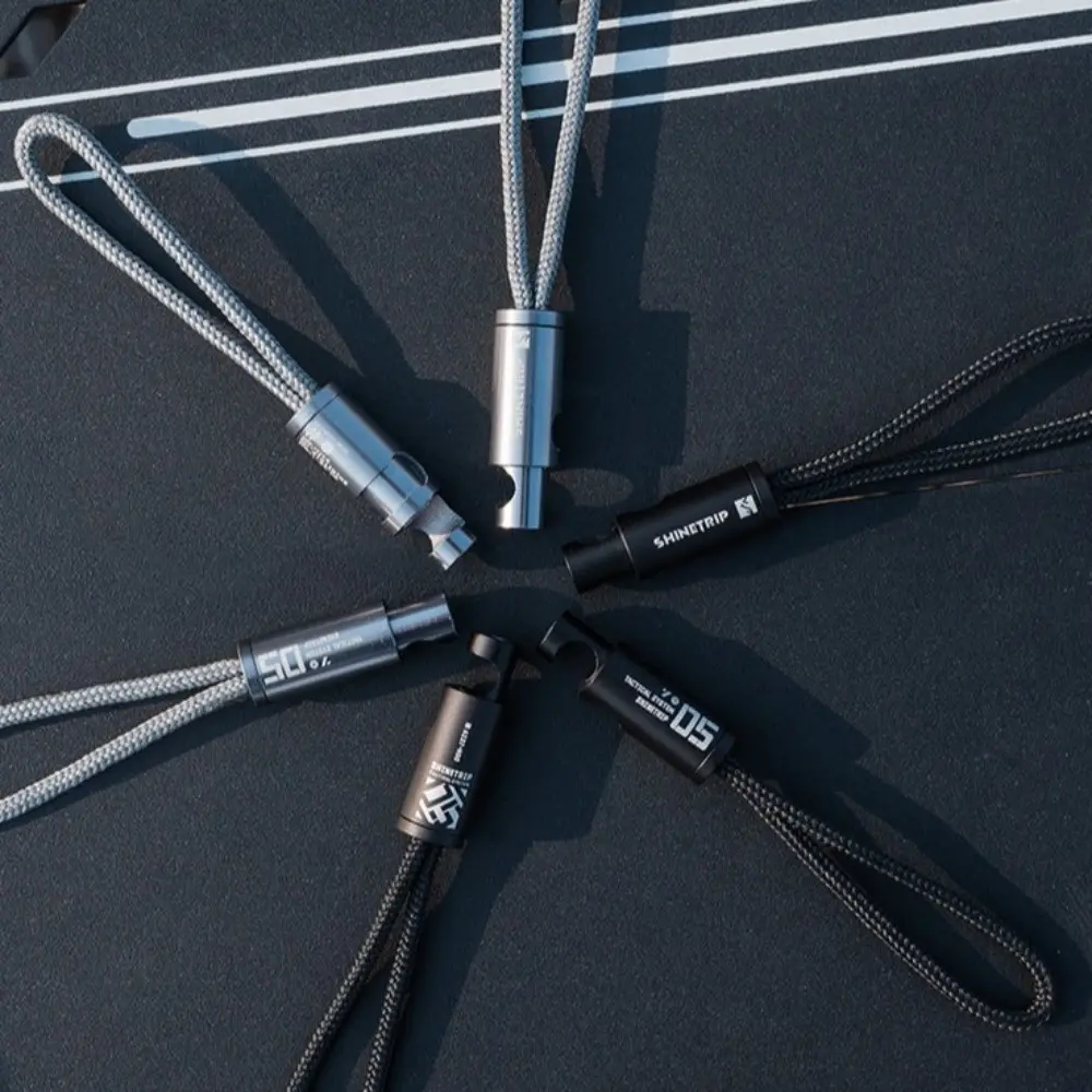 Pressing Wind Rope Hanger Multifunction Aluminum Alloy Buckles Tent Hook Lightweight Windproof Hang Buckle Travel Accessories