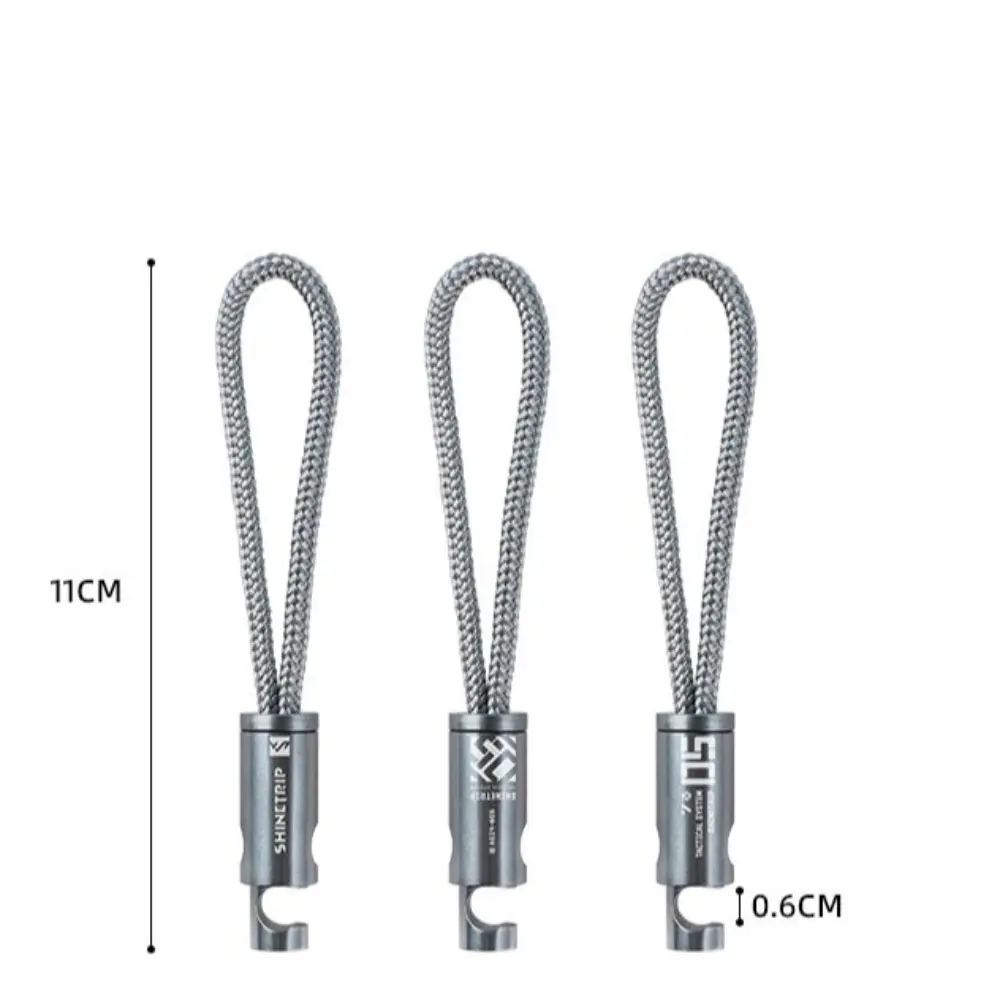 Pressing Wind Rope Hanger Multifunction Aluminum Alloy Buckles Tent Hook Lightweight Windproof Hang Buckle Travel Accessories
