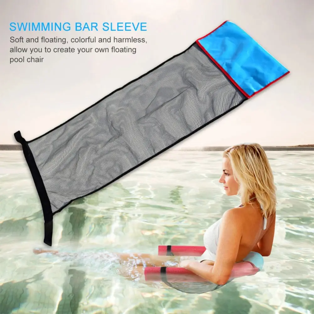 Floating Water Hammock Floating Pool Chair Swimming Chair Net Cover Lightweight Floating Bed Inflatable Pool Float Chair Toys