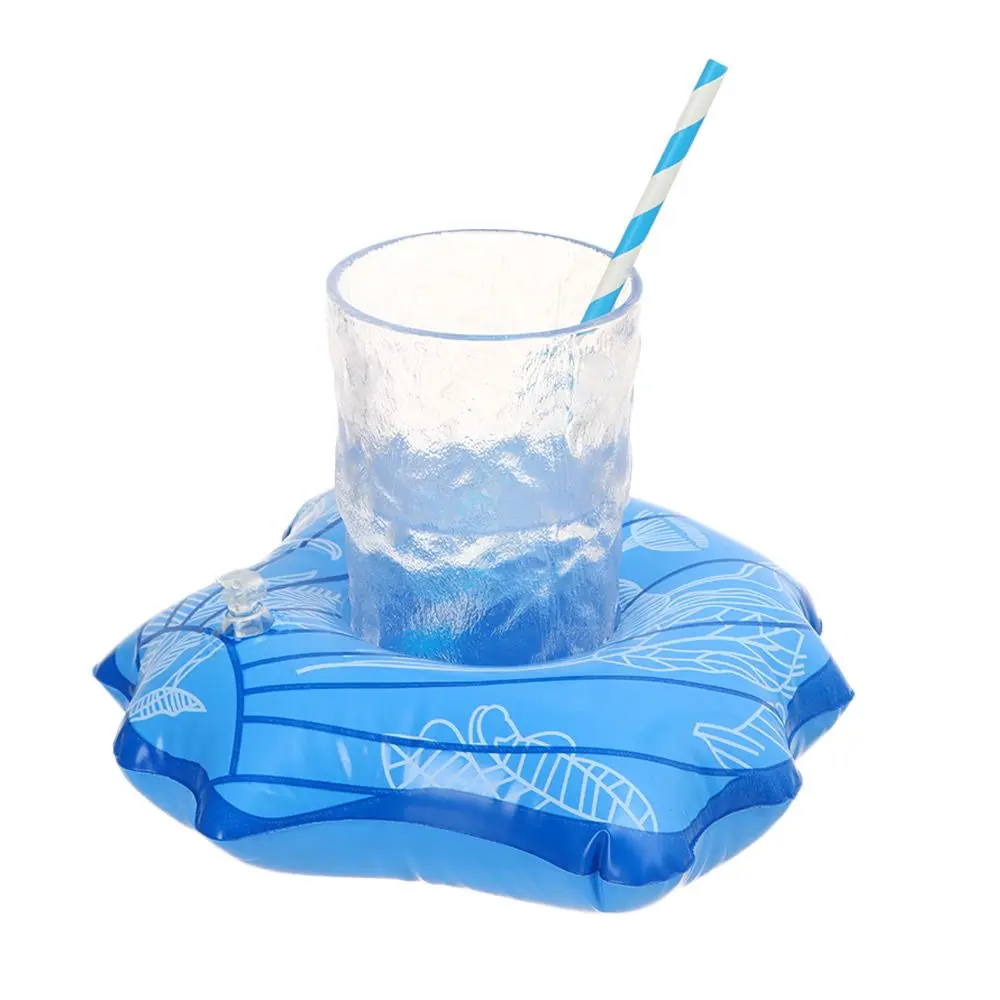 1Pcs New Inflatable Drink Holder Swimming Pool Drink Cup Stand Holder Float Toy Coasters For Beverage Bottle Kid Toys Pool Party