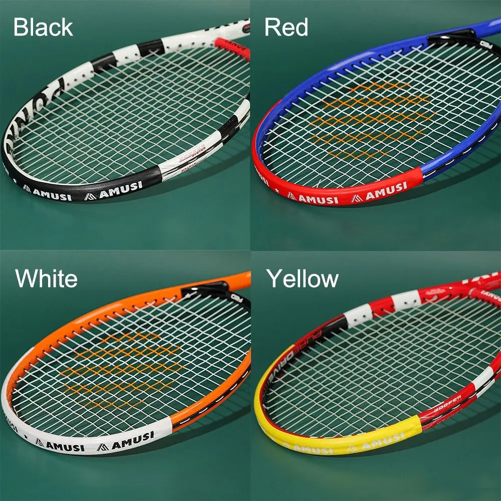 Multicolor Tennis Racket Head Sticker PU Reduce Impact and Friction Frame Protection Tape Scratch Prevention Overgrip Supplies