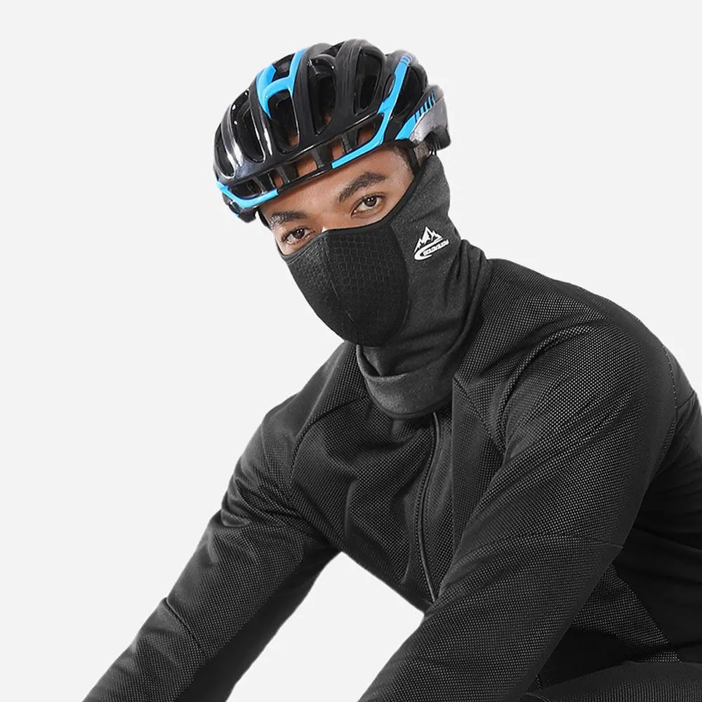 Winter Face Mask Motorcycle Helmet Liner Neck Gaiter Winter Warm Cycling Scarf Outdoor Sports Windproof Balaclava Ear Protector