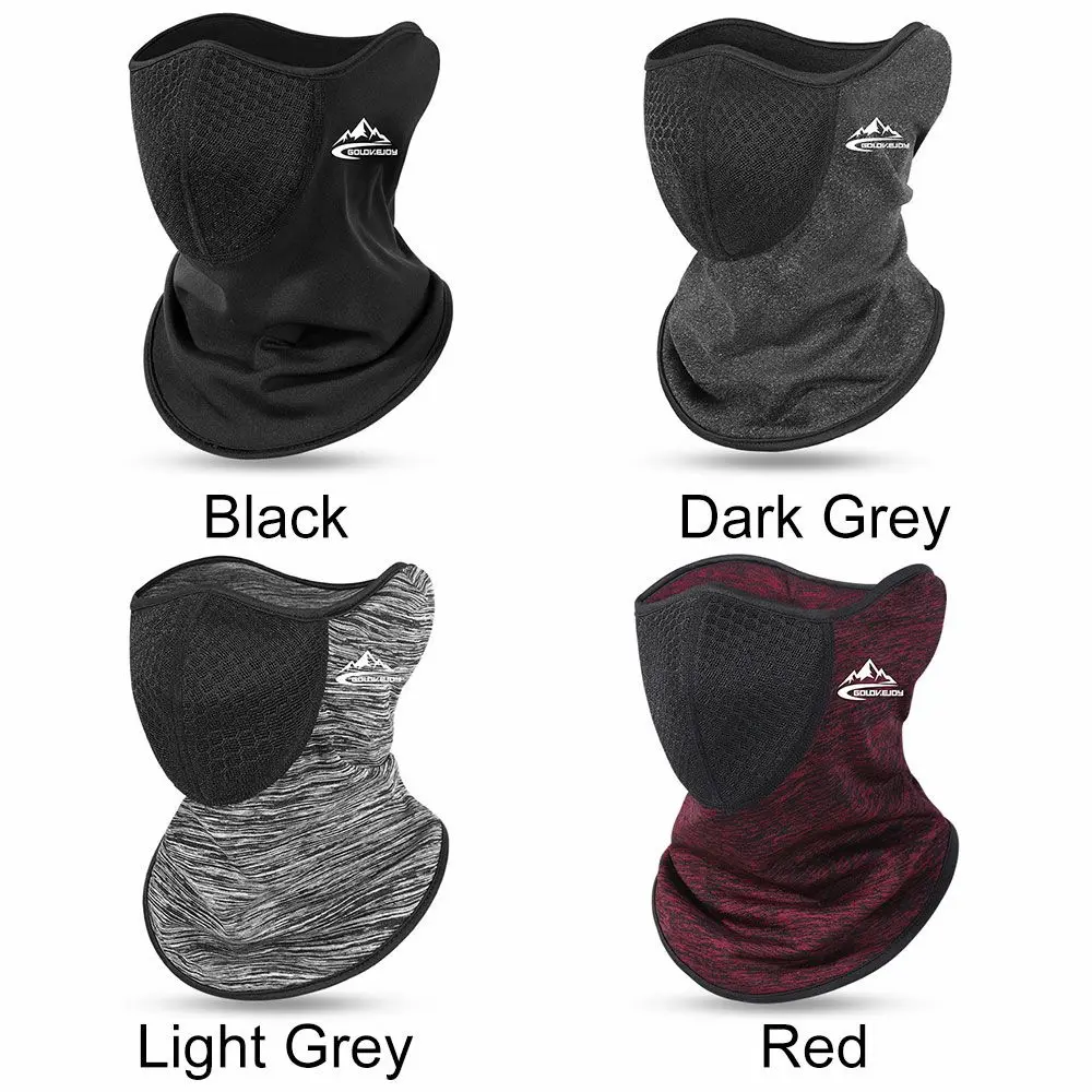 Winter Face Mask Motorcycle Helmet Liner Neck Gaiter Winter Warm Cycling Scarf Outdoor Sports Windproof Balaclava Ear Protector
