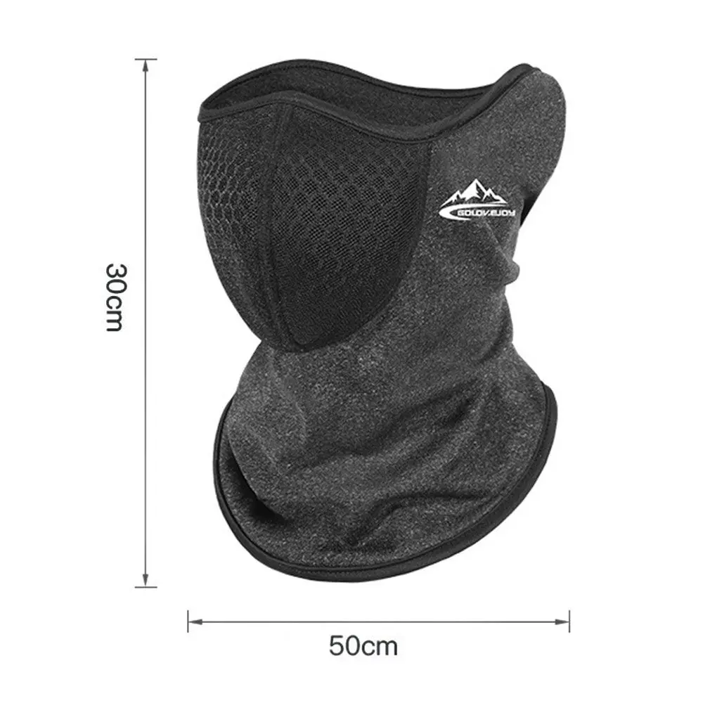 Winter Face Mask Motorcycle Helmet Liner Neck Gaiter Winter Warm Cycling Scarf Outdoor Sports Windproof Balaclava Ear Protector