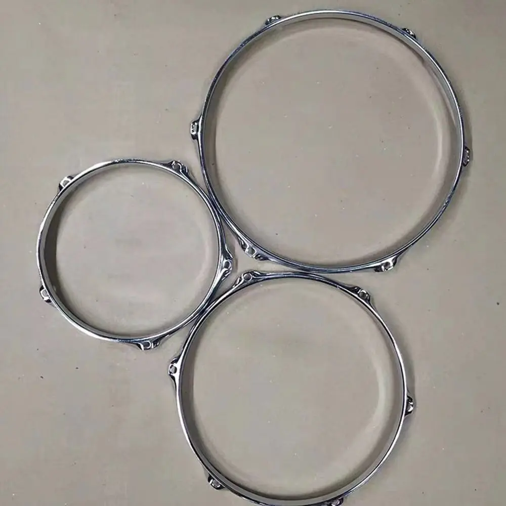 Tom Drum Hoop Replacement Zinc Alloy Batter Guard Drum Percussion Instrument Parts For 8 10 12 14 inch Snare Drums