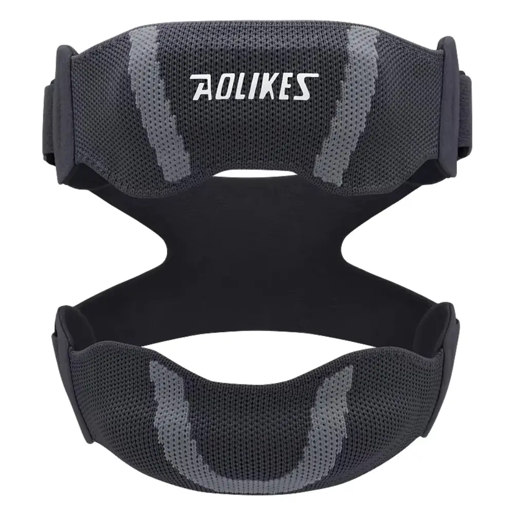 1PC Adjustable Sports Knee Braces Double Straps Breathable Knee Support Strap Patellar Tendon Stabilizer Band for Knee Pain