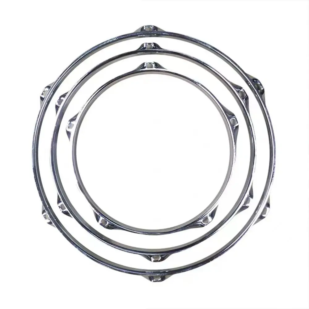 Tom Drum Hoop Replacement Zinc Alloy Batter Guard Drum Percussion Instrument Parts For 8 10 12 14 inch Snare Drums