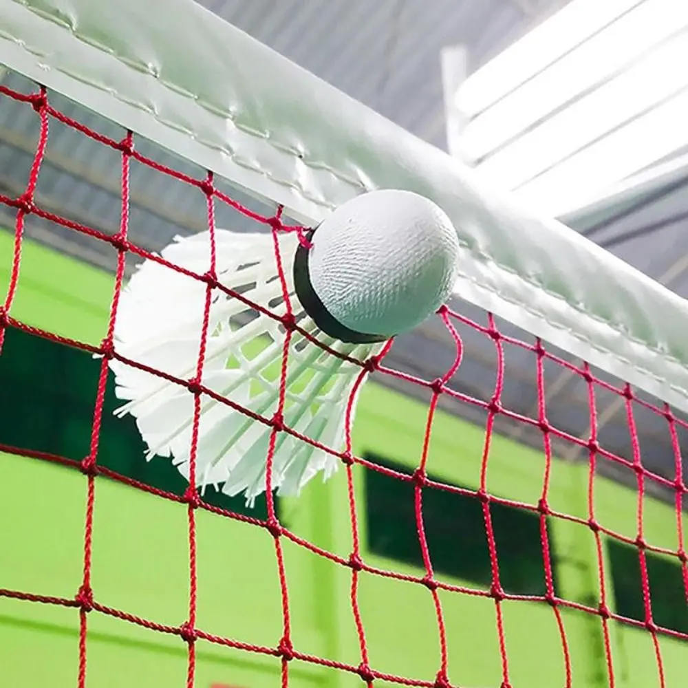 Standard Badminton Net Replacement Easy Setup Tennis Net Foldable Volleyball Net for Sports Practice Entertainment Competition
