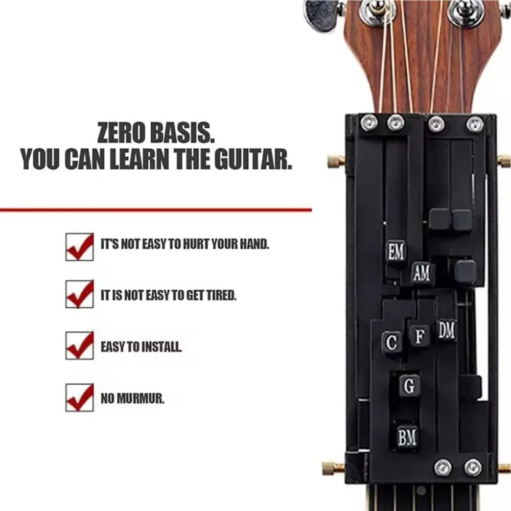Guitar Chord Presser Guitar Chord Trainer Guitar Chord Helper Guitar Aid Chords Trainer Guitar Aid Chords Learning for Beginner