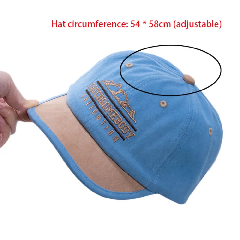 Korean Short Brim Couple Baseball Hat Peaked Cap Summer Sunscreen Hat Outdoor Trucker Cap Streetwear Hip Hop Gorras