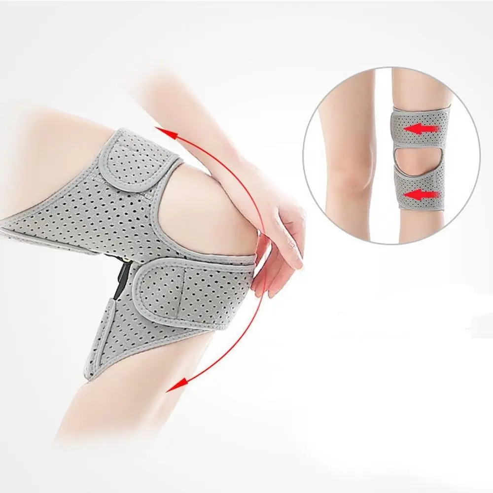 New with Powerful Rebound Springs Knee Assistive Device Non-Slip Adjustable Knee Protection Booster Breathable Knee Brace Pads