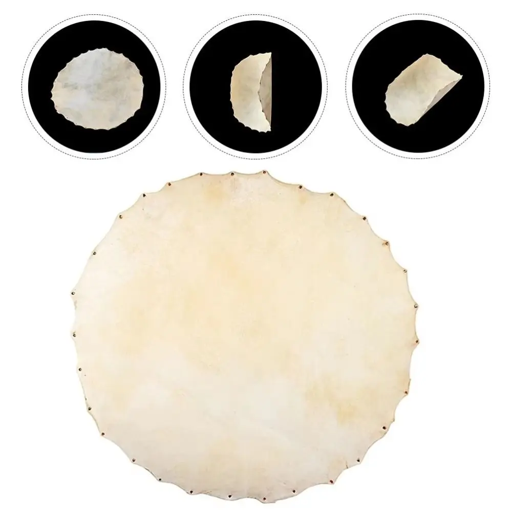 Percussion Part Replacements African Drum Skin Musical Instrument Parts 30cm 35cm 40cm 45cm 50cm Bongo African Drum Covers