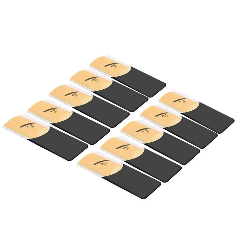 New 10Pcs Saxophone Whistle 1.5/2.0/2.5/3.0/3.5/4.0 Reed Clarinet Reed Alto Bb Bb Tone Clarinet Wind Instrument Accessories