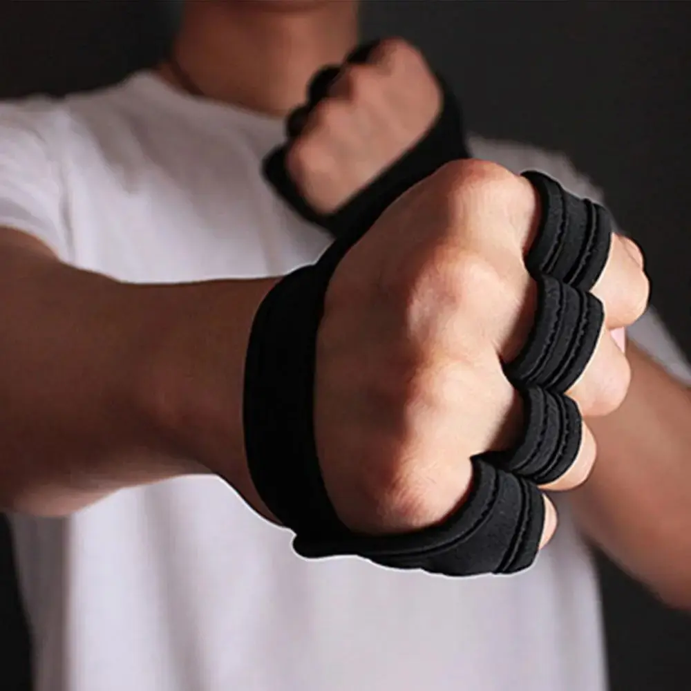 Gym Gloves Fitness Weight Lifting Gloves Men Women Body Building Non-Slip Half Finger Gloves Wrist Support Weightlifting Supply