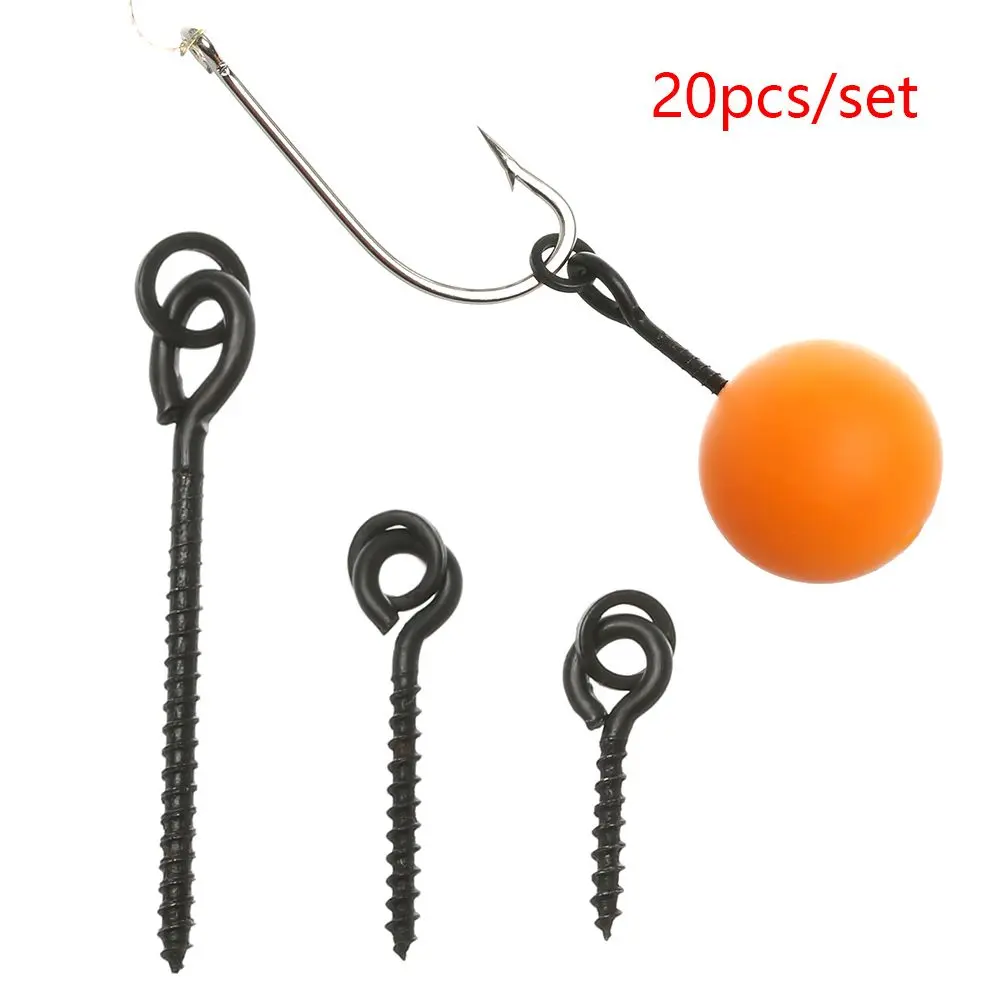 20PCS European Terminal Tackle Tool Fishing Boilie Chod Screw Bait Stop Pop Up Peg Pellet Holder Carp Terminal Tackle Tools