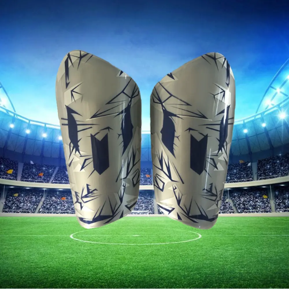 1 Pair Leg Guards Football Shin Holder Shin Pads Strapless Breathable Pads Soccer Shin Pad Plastic Sportswear Soccer Shin Guards