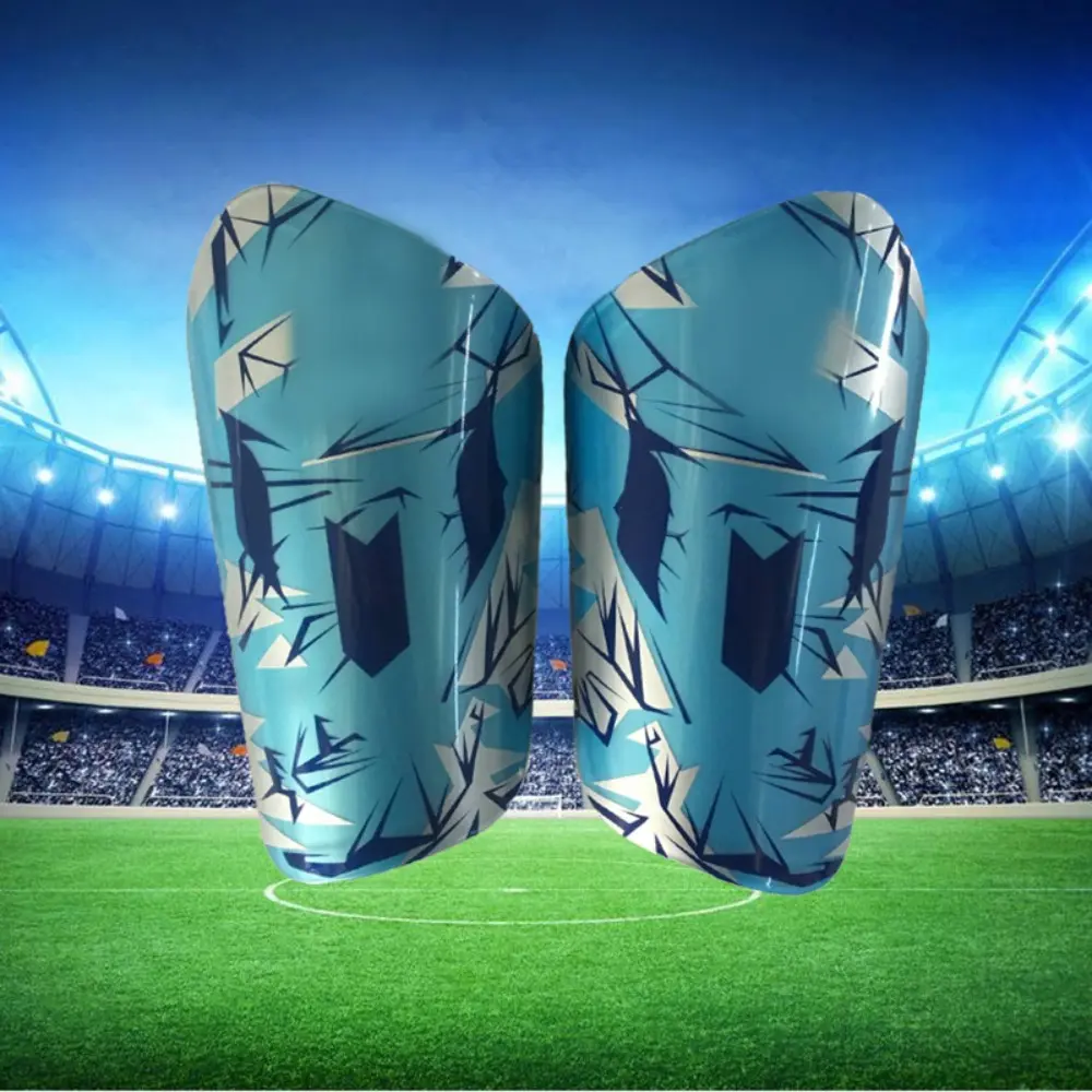 1 Pair Leg Guards Football Shin Holder Shin Pads Strapless Breathable Pads Soccer Shin Pad Plastic Sportswear Soccer Shin Guards