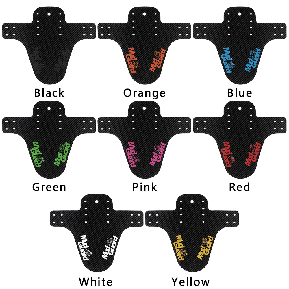 1 Set Mountain Bike Colorful Fenders Front Rear Mudguard Saver Mud Guard Wings Cycling Accessories Road Bicycle Protective Parts