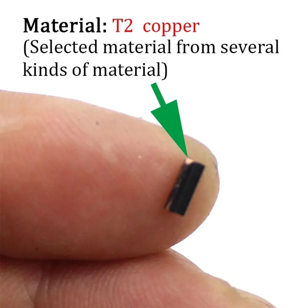 50pcs Portable Carbon tube 0.6mm 0.7mm Wire Crimp Connector Fishing Wire Tube Line Crimping Sleeves Double Aluminum Tube