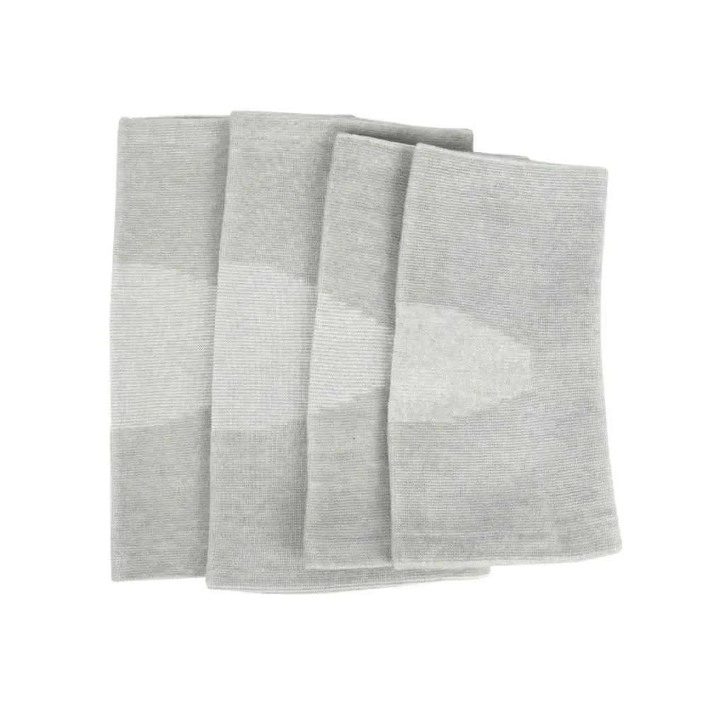 Cotton Polyester Sports Knee Pads Nude Black Grey Elastic Elastic Support Pads Compression Stripe Compression Knee Brace Outdoor