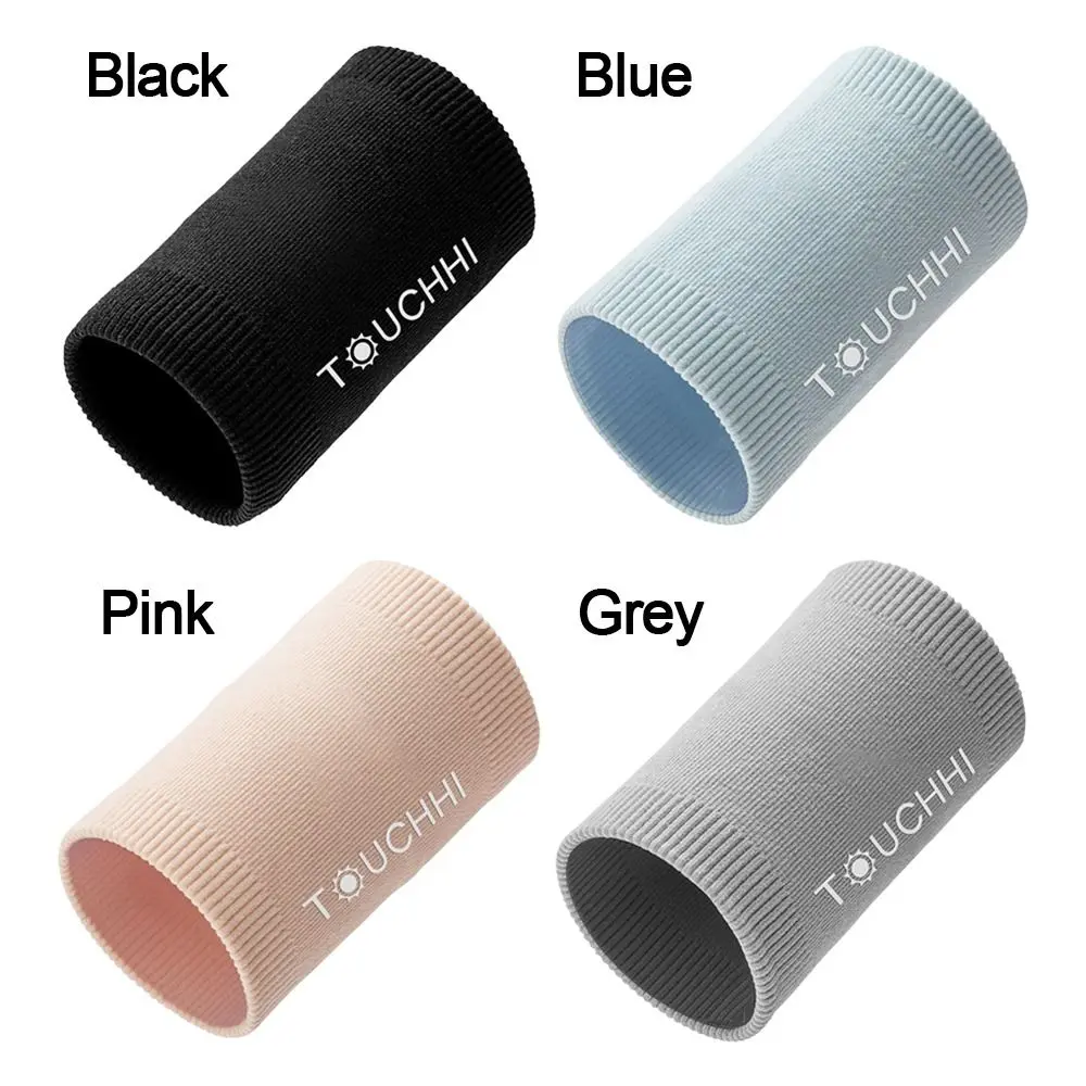 1 Pair Wrist Support Knitting Wrist Protection Compression Band Breathable Sports Workout Exercise Gym Outdoor Wristbands Bracer
