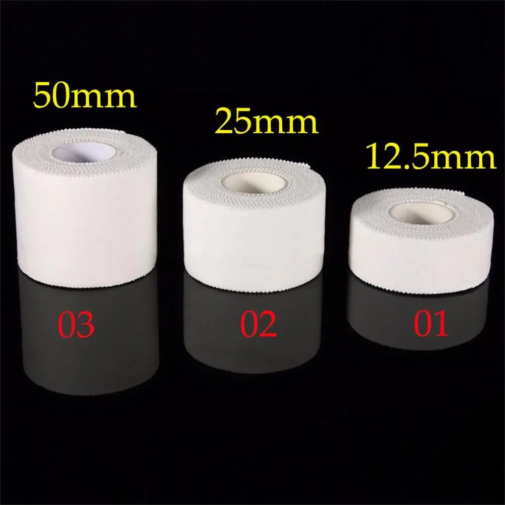 12.5/25/50mm/Roll Medical Waterproof Cotton Premium Adhesive Tape Sport Binding Physio Muscle Elastic Bandage Strain Injury Tape