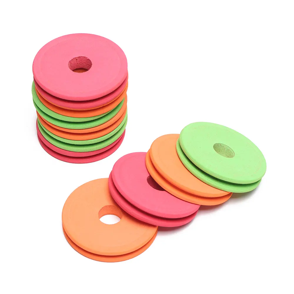20Pcs EVA Foam Spools Portable Winding Line Carp Lure Board Fish Tool Bobbin Tackle Outdoor Fishing Accessories 4.5/7cm