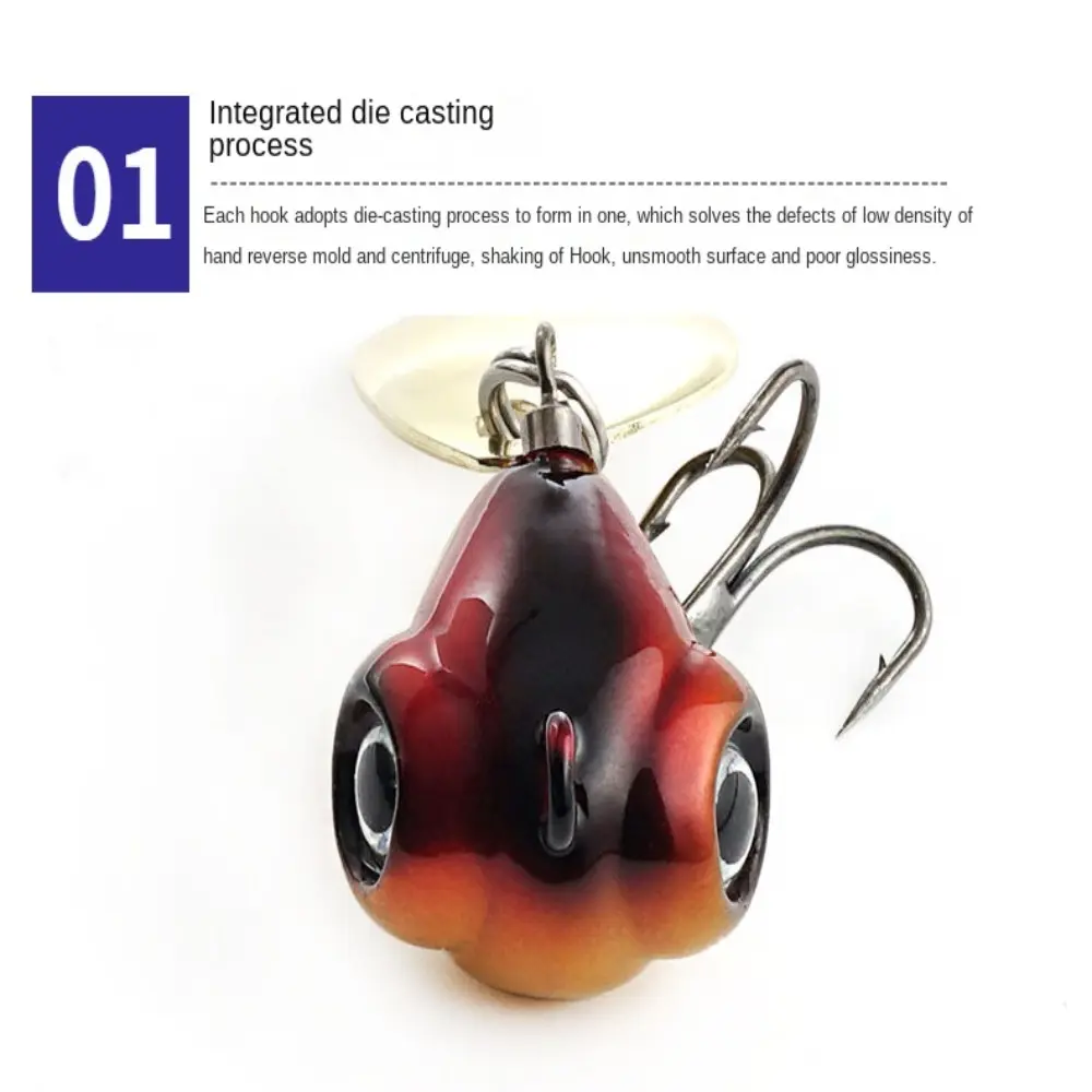 New Arrival Metal Mini VIBE With Spoon Fishing Lure 5g 10g Fishing Tackle Pin Crankbait Vibration Spinner Sinking Fishing Bait