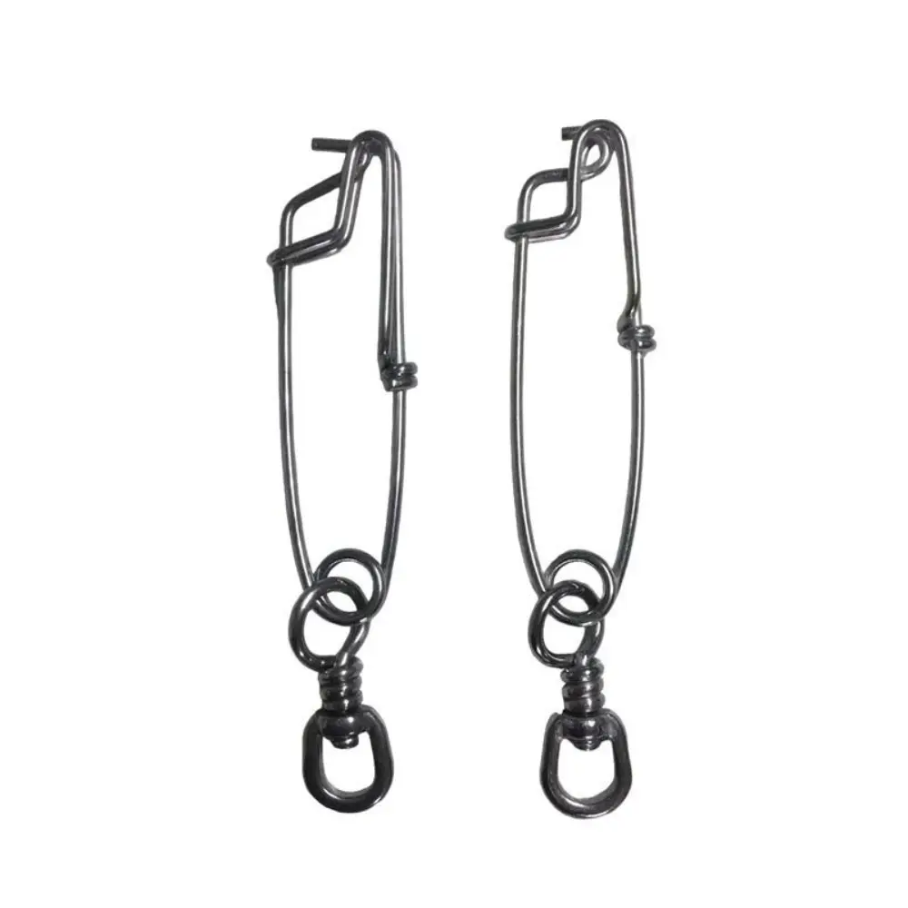 2PCS/Lot Stainless Steel Tuna Fishing Clip Snap with B.L Swivel for Spearfishing Long Line Fishing Accessories Fishing Tools