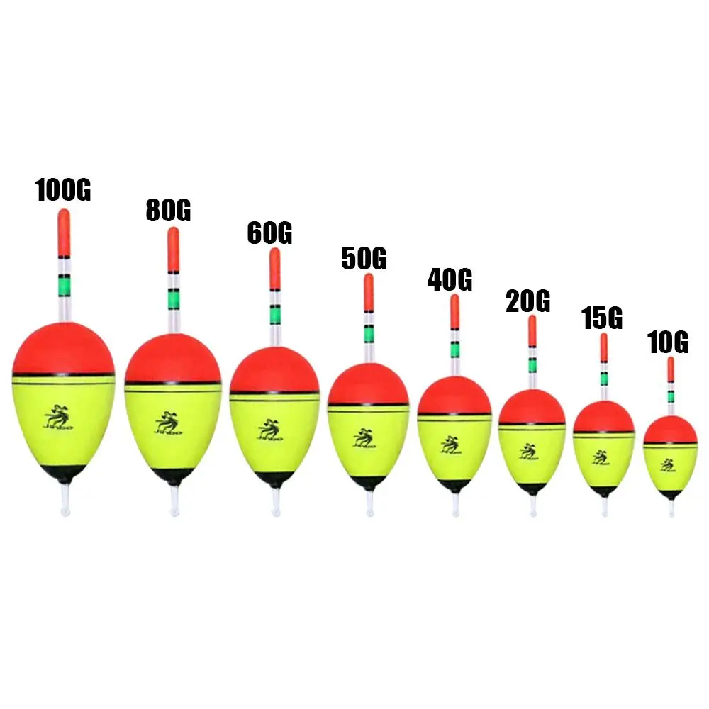 1PC 10g-100g EVA Luminous Fishing Float Long Vertical Night Lighting Fishing Floats Bobber Long Casting Fishing Striking Floats